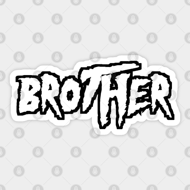 Brother desgin - Hulk Hogan Sticker by cheesefries